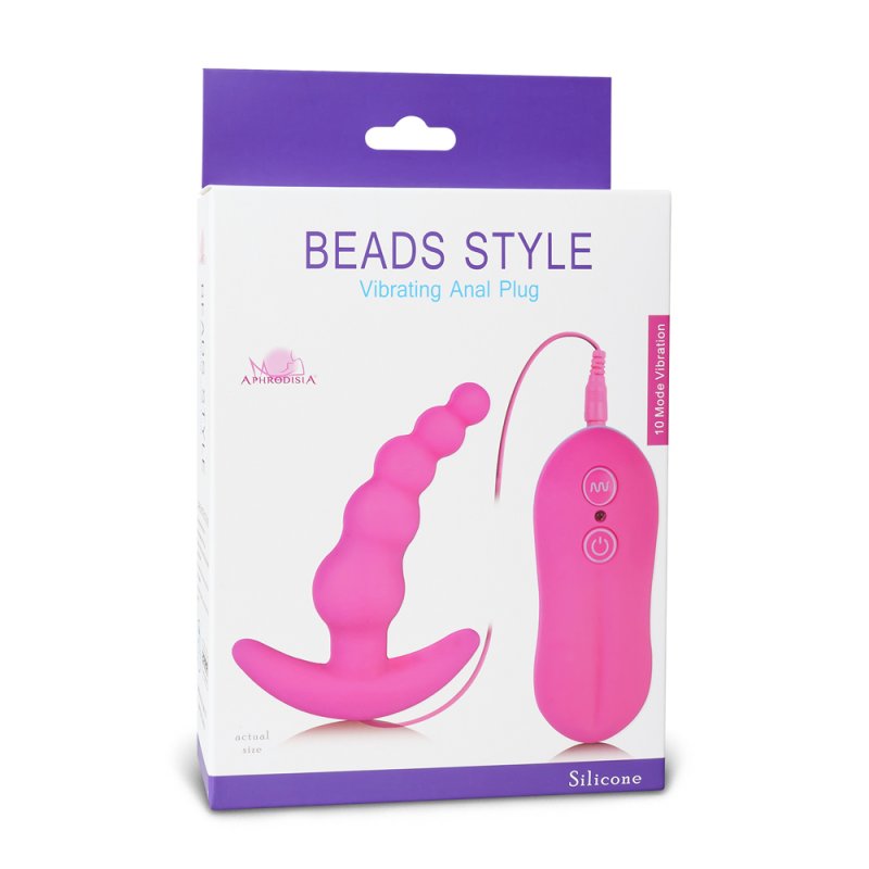 Appareil vibrant en silicone premium, 10 vitesses et forme progressive. Étanche et simple à utiliser.