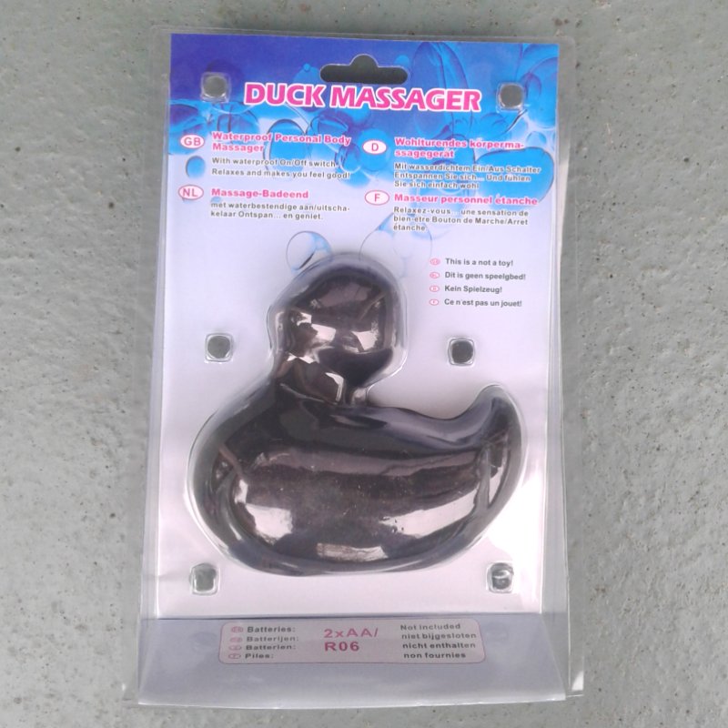 Sextoy Canard vibrant noir