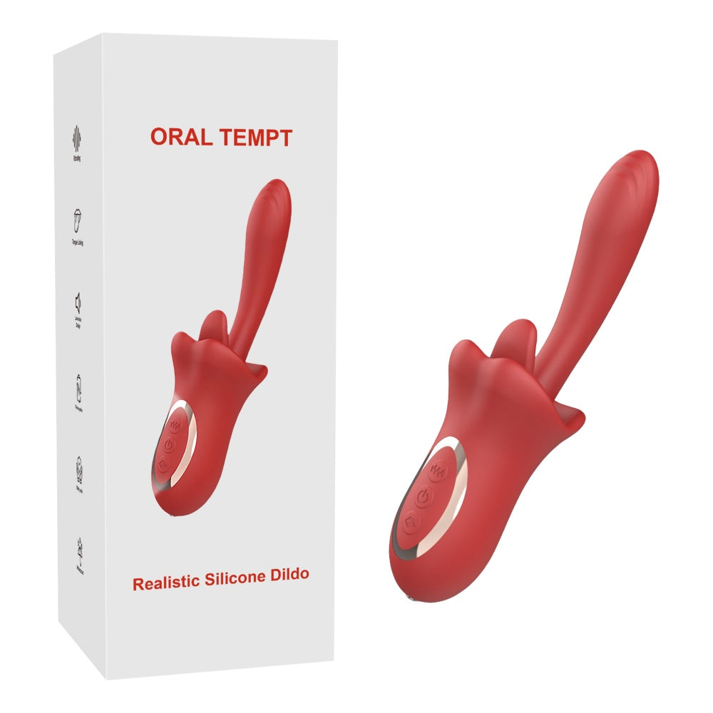 Sextoy vibrant étanche avec 10 modes de vibration et 3 modes de mouvement.
