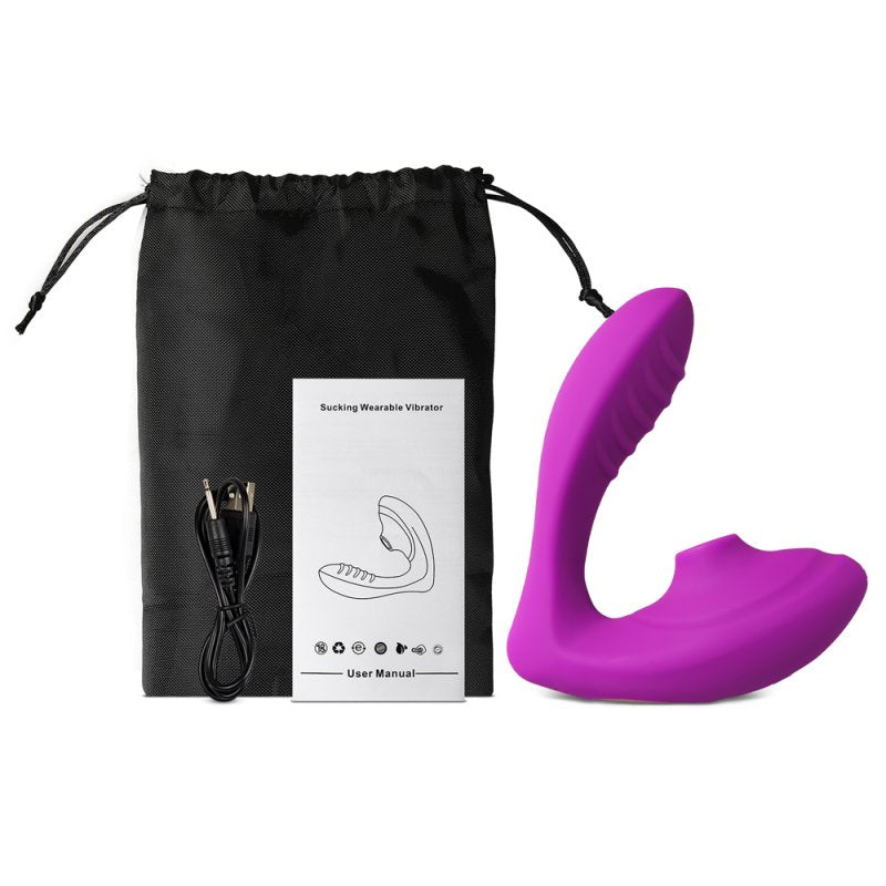 Sextoy succion clitoridienne et vibromasseur point G ZJ014