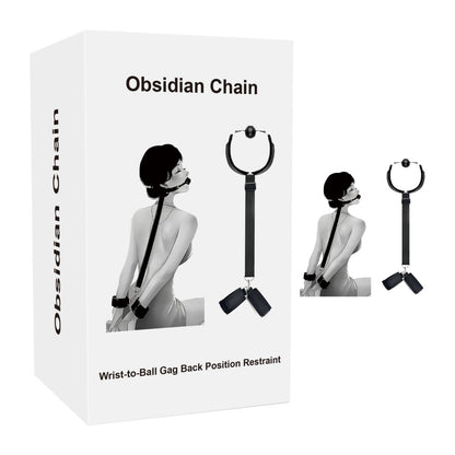 4.	Bâillon Bondage réglable avec fermeture velcro confortable