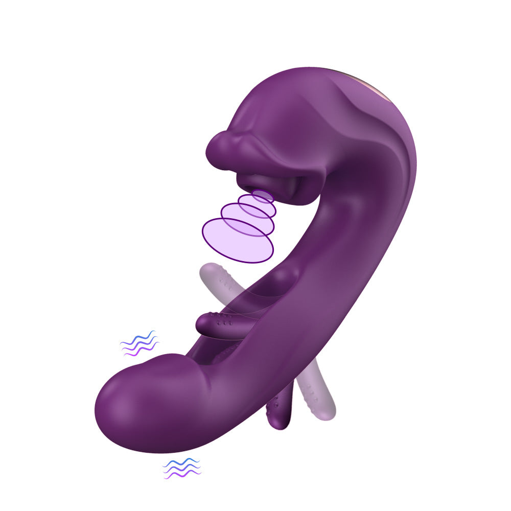 Vibromasseur Lapin Connecté Aspiration & Vibrations A0529