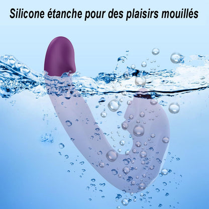 Vibromasseur Lapin Connecté Aspiration & Vibrations A0529