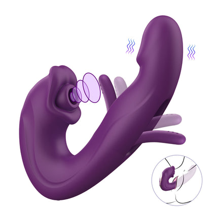 Vibromasseur Lapin Connecté Aspiration & Vibrations A0529