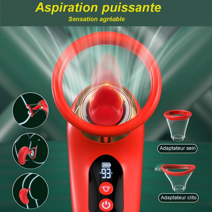 Profitez de 12 modes différents mêlant succion et léchage pour explorer de nouvelles sensations en toute simplicité.