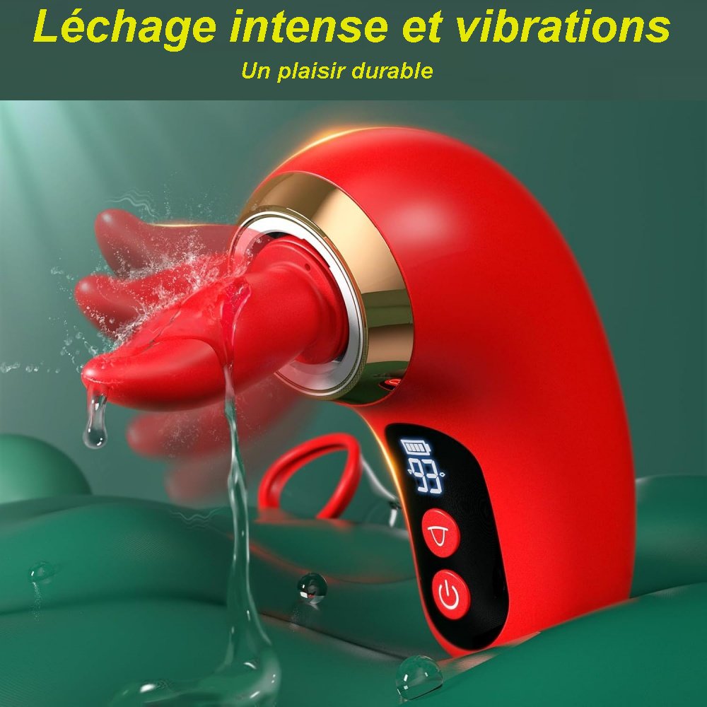 Alternez entre 3 modes de succion et 9 modes de léchage pour des moments de plaisir adaptés à vos envies.