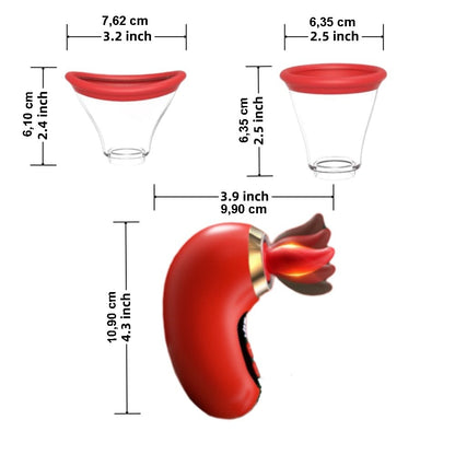 Expérimentez une stimulation innovante avec des modes multiples alliant douceur et intensité.