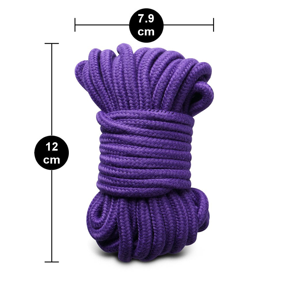 4.	Vue d'ensemble du kit Bondage 8 pièces en PU violet et noir