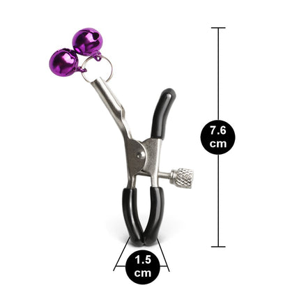 3.	Kit BDSM avec menottes, collier et laisse violet et noir
