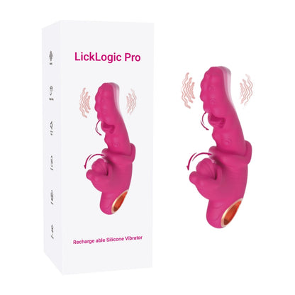9.	Vibromasseur lapin en silicone médical rechargeable 23,5 cm