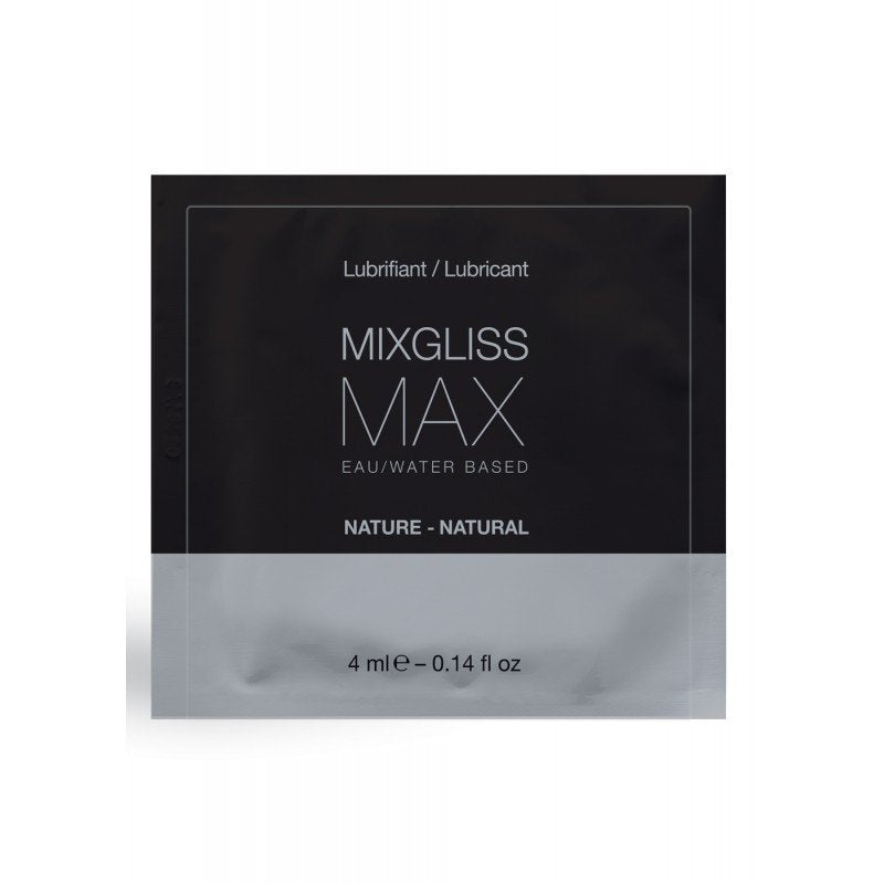 Dosette lubrifiant anal Mixgliss 4 ml échantillon à l’eau compatible sextoys