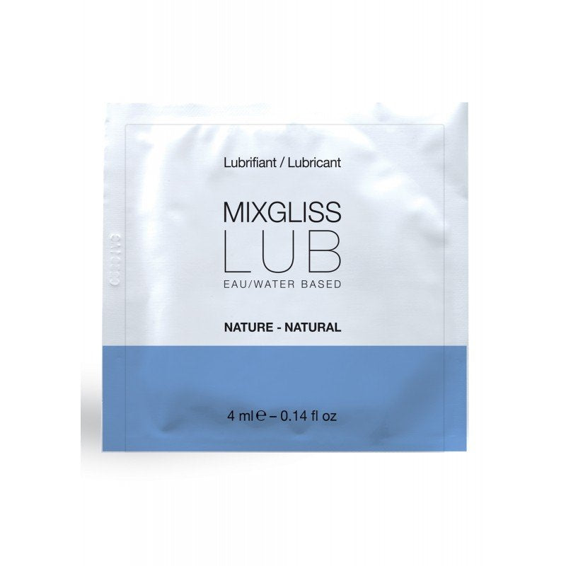 Dosette lubrifiant intime nature 4 ml échantillon usage unique compatible sextoys