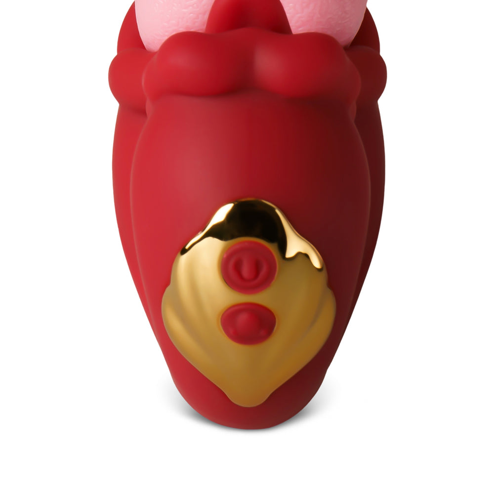 Sextoy Masseur vibrant avec langue de léchage FRC004