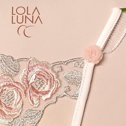 Détails Mini string de luxe FALBALA