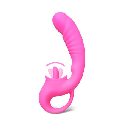 Sextoy Vibromasseur avec langue vibrante GM-379