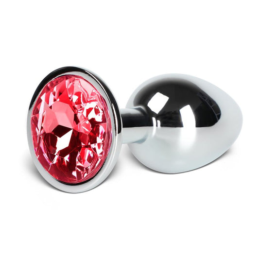 Sextoy Petit plug anal métallique rouge GZ010
