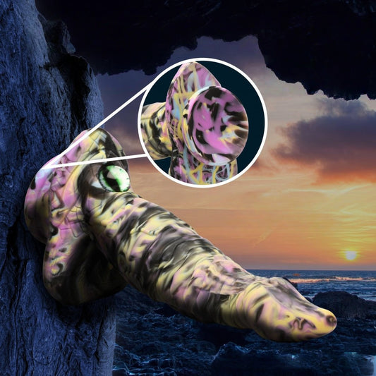 Gode Monstre mono-œil à ventouse