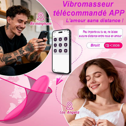 6.	Contenu du coffret du vibromasseur rechargeable avec télécommande