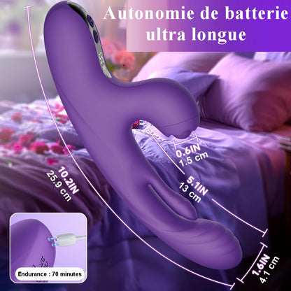 Dimensions du Vibromasseur à tapotement 