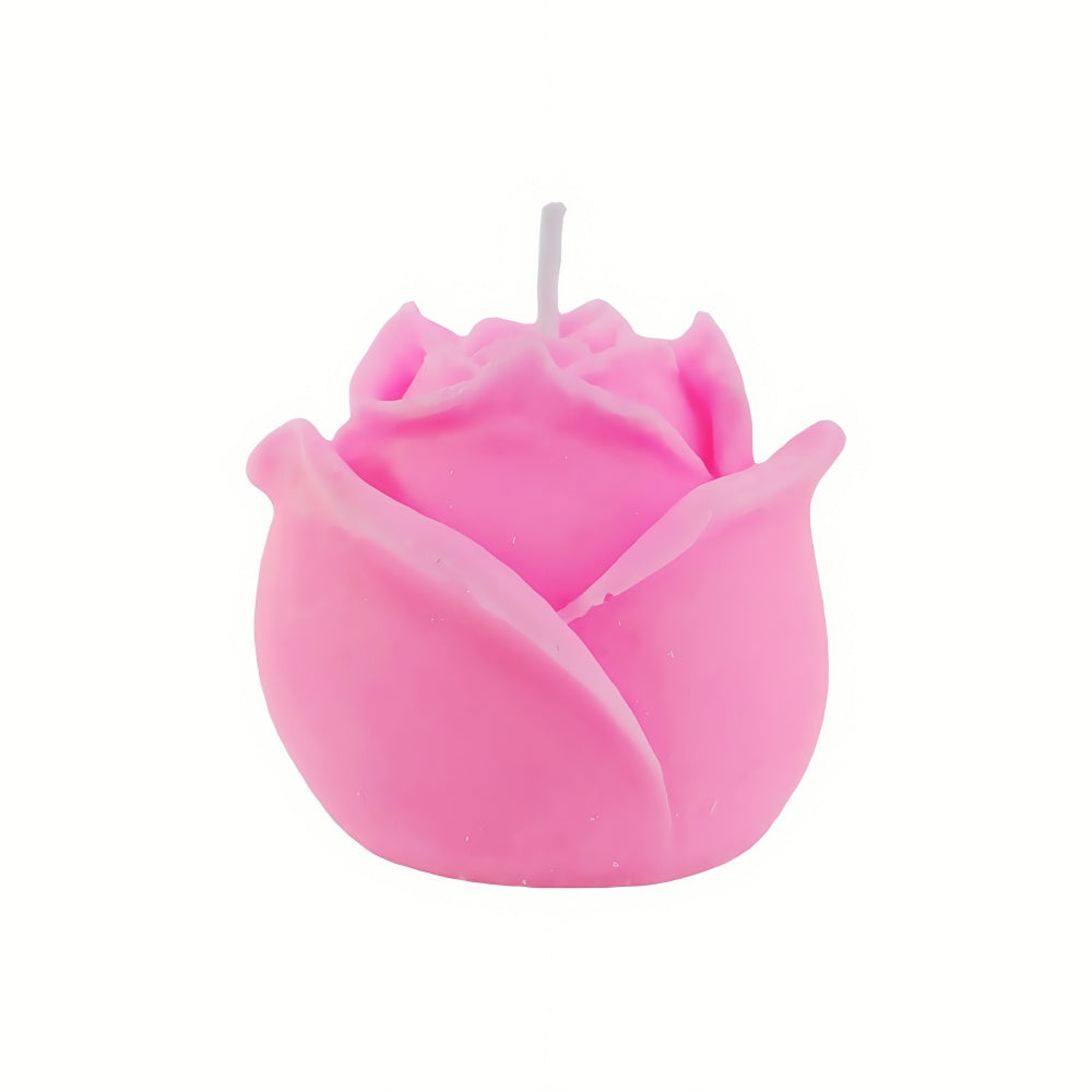 Bougie parfumée en cire en forme de rose