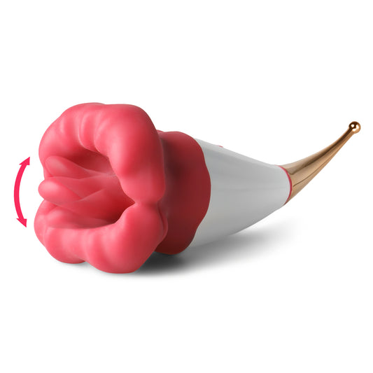Sextoy Stimulateur à grande bouche rouge avec langue