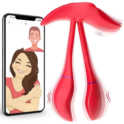 1.	Vibromasseur connecté rechargeable avec charge magnétique USB