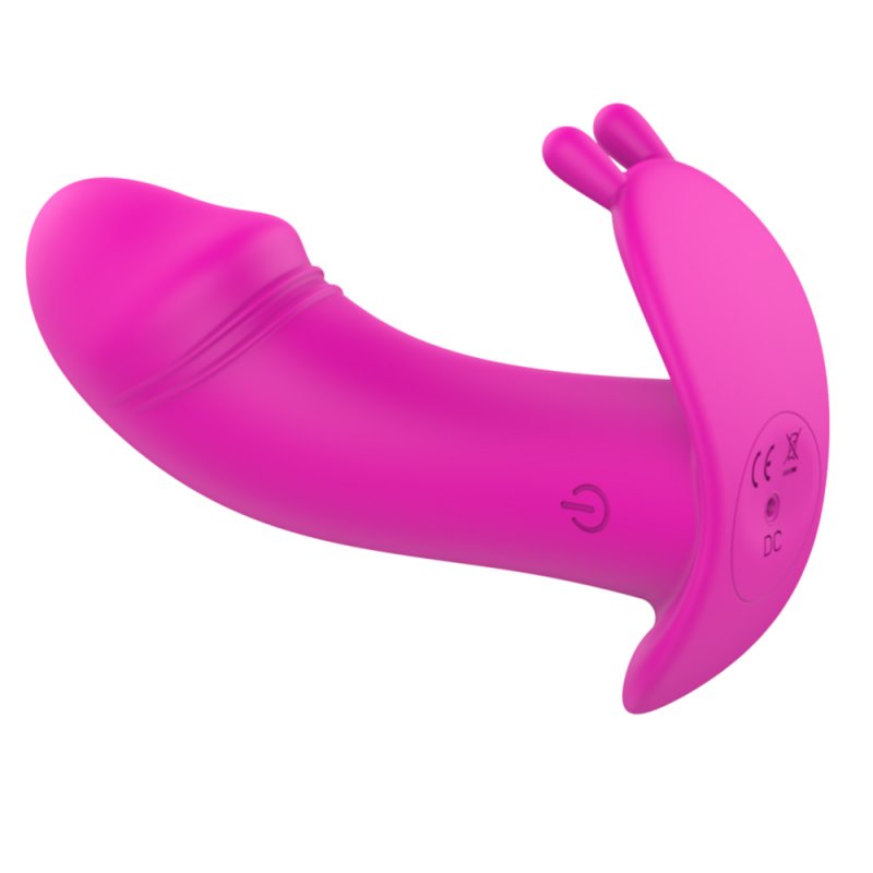 Sextoy vibromasseur point G magenta avec télécommande sans fil étanche