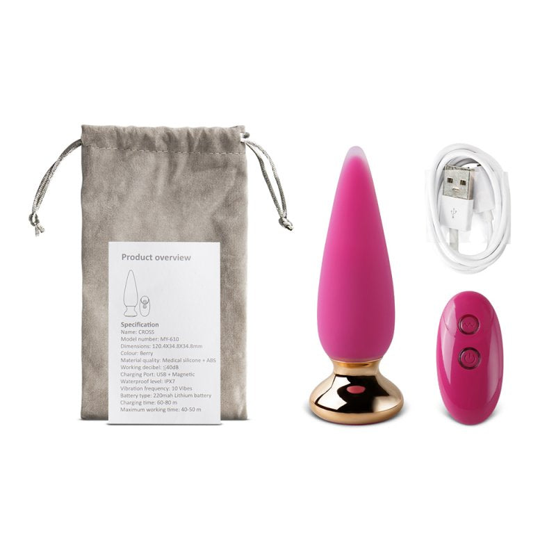 Sextoy Plug anal vibrant MY-610