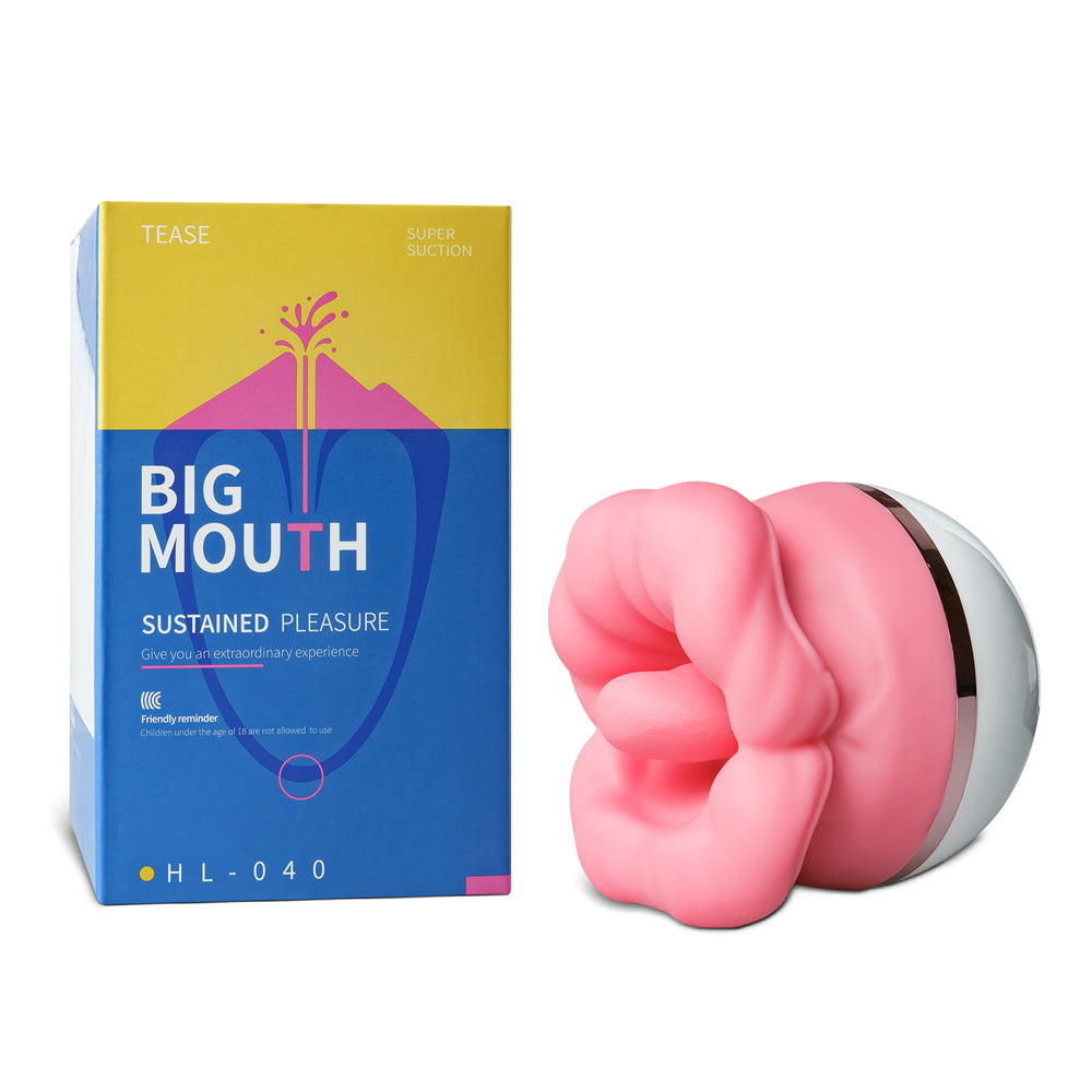 Sextoy Stimulateur à grande bouche avec langue QE001