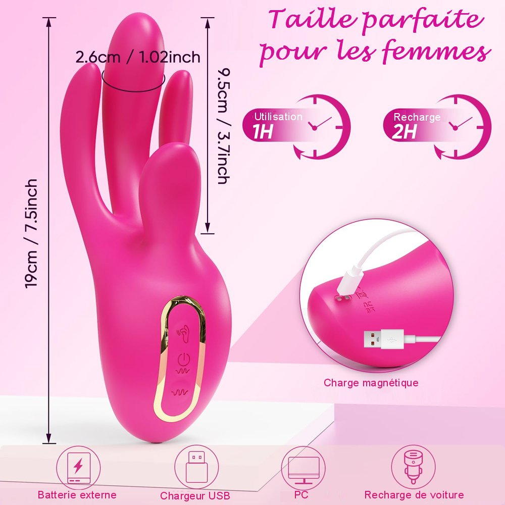 Sextoy QN-001 en silicone doux, conçu pour stimulation précise et réaliste avec design ergonomique.