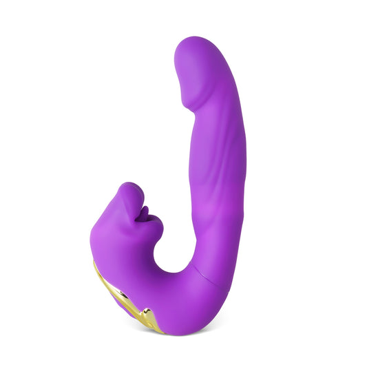 Sextoy Masseur vibrant et langue QS-100