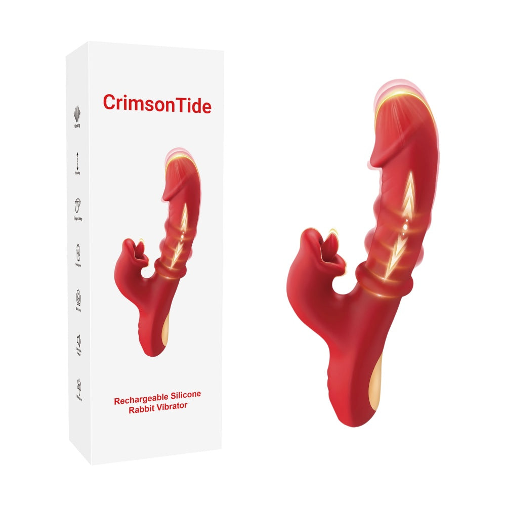 Vibromasseur Silicone 4 Stimulations de perles SX-V181
