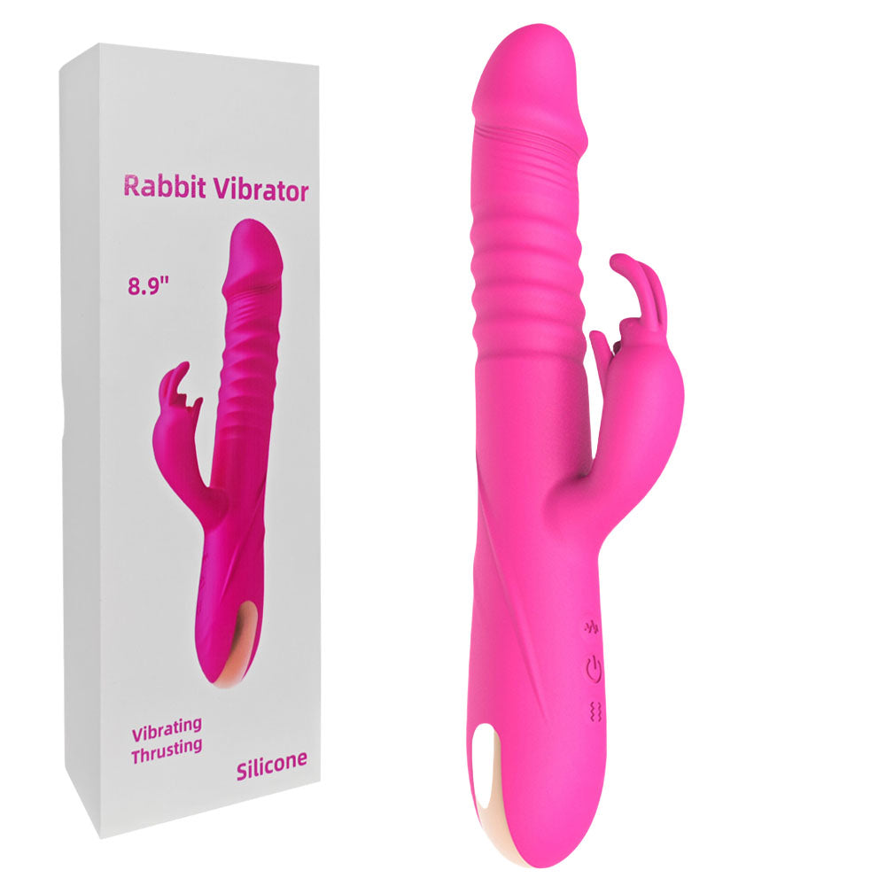 Vibromasseur SZ070 avec design étudié, ergonomique et fonction de poussée pour sensations naturelles.