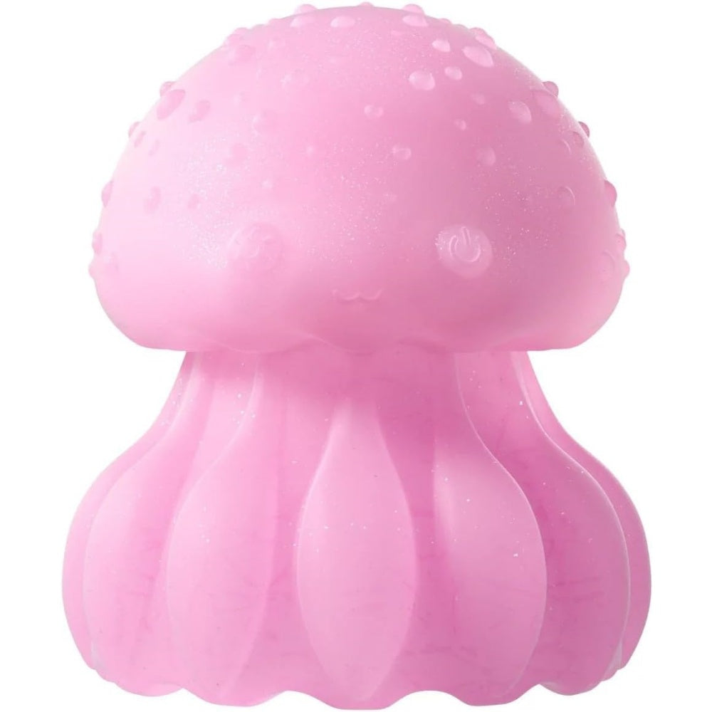 Détail du silicone doux du vibromasseur rechargeable rose