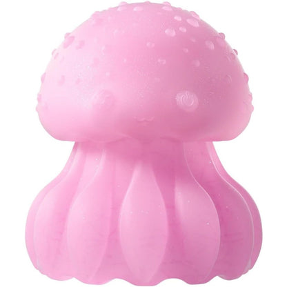 Détail du silicone doux du vibromasseur rechargeable rose