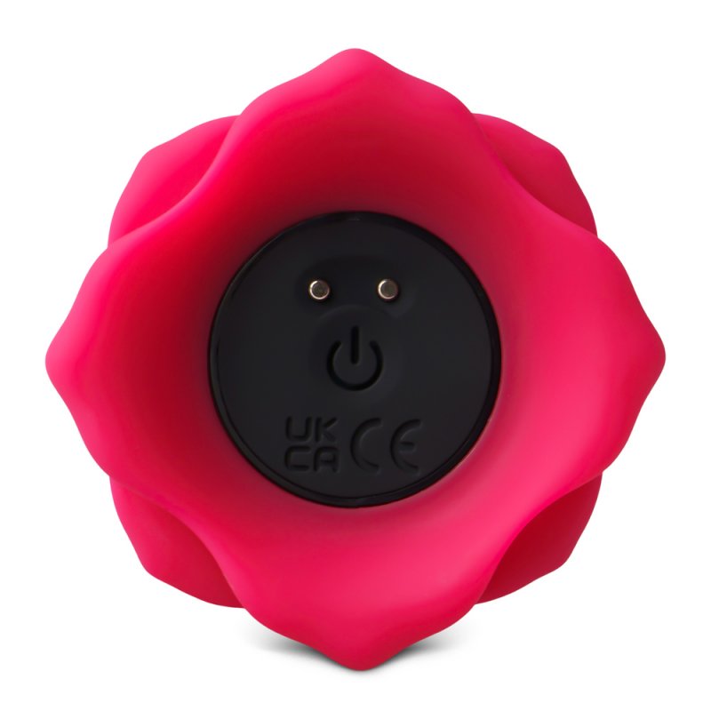Perles anales vibrantes silicone médical base fleur stimulation progressive