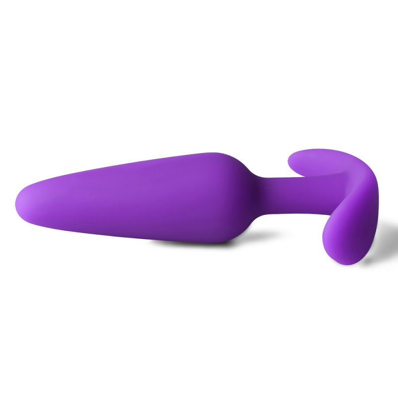 Set plugs anaux silicone violet 3 tailles stimulation progressive débutant