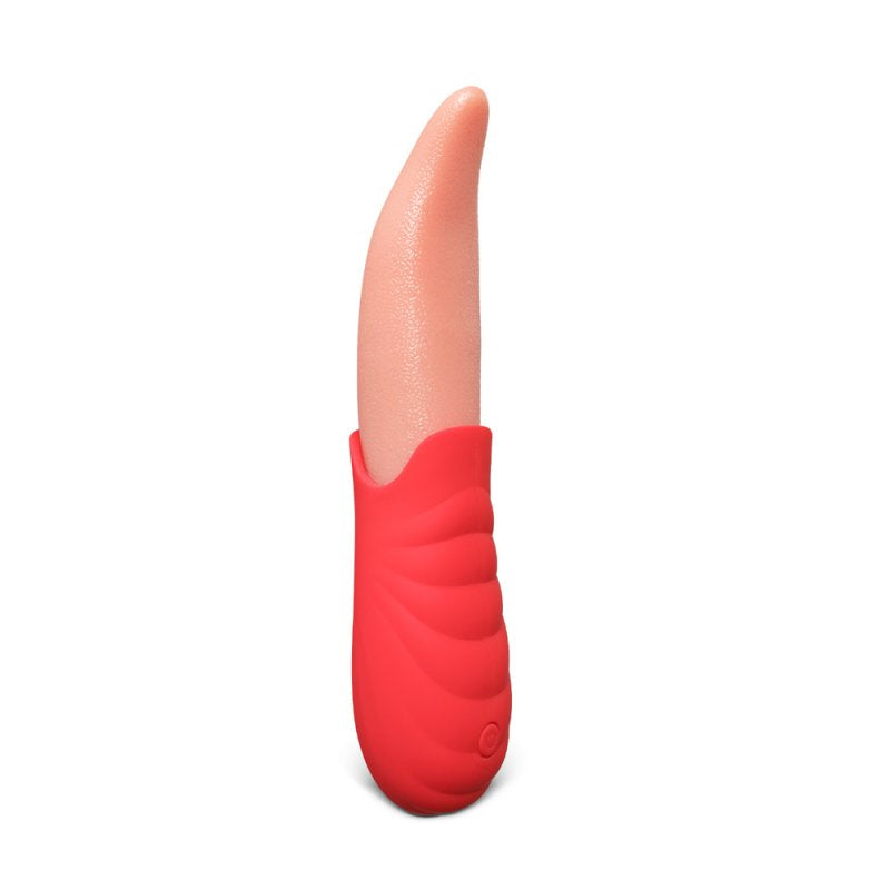 Stimulateur intime avec langue vibrante pour sensations délicates et agréables.