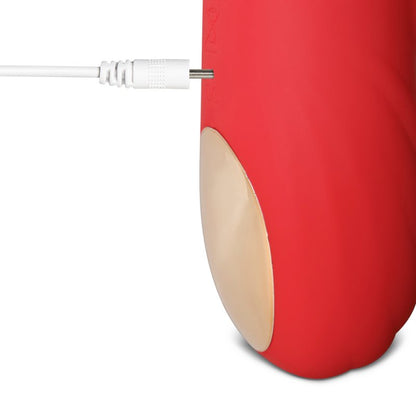 Sextoy discret avec langue vibrante pour stimulation douce.