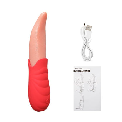 Sextoy à langue vibrante pour stimulation précise et sensations intenses.