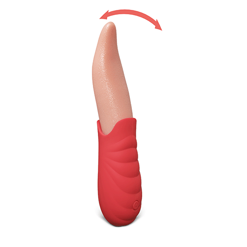 Sextoy à langue vibrante conçu pour une stimulation intime douce et progressive.