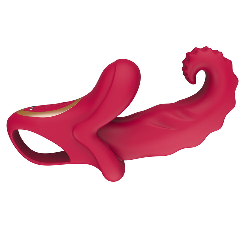 Sextoy vibromasseur connecté avec langue XLKJ005