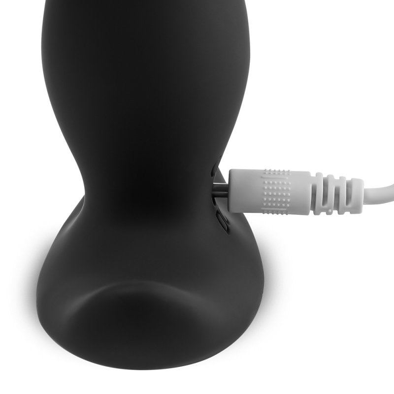 Vibromasseur anal rechargeable avec télécommande 8 vitesses silicone doux