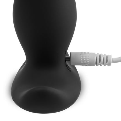 Vibromasseur anal rechargeable avec télécommande 8 vitesses silicone doux